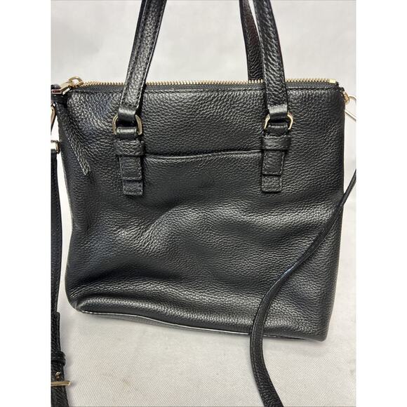 Kate Spade New York Purse Jackson Street Hayley Leather Cross Body Satchel Bag - Picture 7 of 13